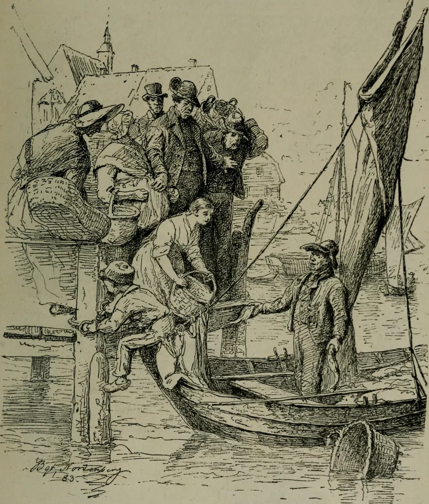 An illustration from Catalogue illustré officiel de la Section des beaux-arts de l'Exposition universelle d'Amsterdam, contenant environ 200 reproductions d'après les dessins originaux des artistes, 1883, leaf 294