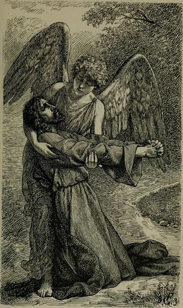 An illustration from Catalogue illustré officiel de la Section des beaux-arts de l'Exposition universelle d'Amsterdam, contenant environ 200 reproductions d'après les dessins originaux des artistes, 1883, leaf 300