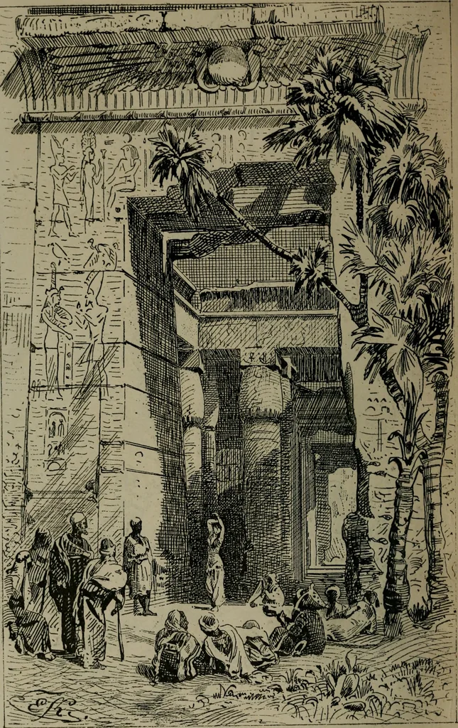 An illustration from Catalogue illustré officiel de la Section des beaux-arts de l'Exposition universelle d'Amsterdam, contenant environ 200 reproductions d'après les dessins originaux des artistes, 1883, leaf 303