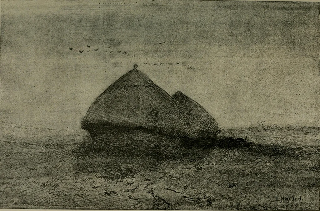 An illustration from Catalogue illustré officiel de la Section des beaux-arts de l'Exposition universelle d'Amsterdam, contenant environ 200 reproductions d'après les dessins originaux des artistes, 1883, leaf 304