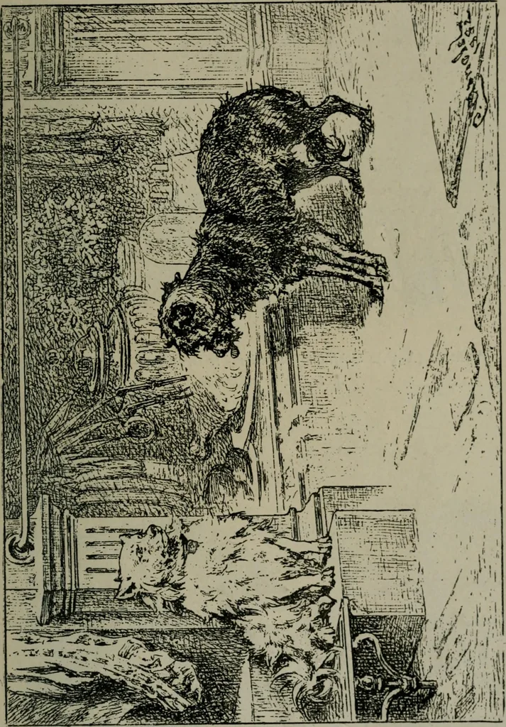 An illustration from Catalogue illustré officiel de la Section des beaux-arts de l'Exposition universelle d'Amsterdam, contenant environ 200 reproductions d'après les dessins originaux des artistes, 1883, leaf 306