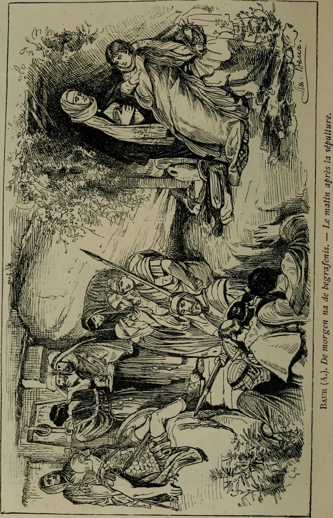 An illustration from Catalogue illustré officiel de la Section des beaux-arts de l'Exposition universelle d'Amsterdam, contenant environ 200 reproductions d'après les dessins originaux des artistes, 1883, leaf 309