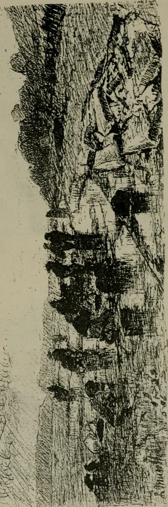 An illustration from Catalogue illustré officiel de la Section des beaux-arts de l'Exposition universelle d'Amsterdam, contenant environ 200 reproductions d'après les dessins originaux des artistes, 1883, leaf 316