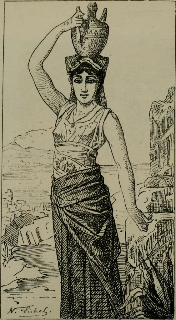 An illustration from Catalogue illustré officiel de la Section des beaux-arts de l'Exposition universelle d'Amsterdam, contenant environ 200 reproductions d'après les dessins originaux des artistes, 1883, leaf 317