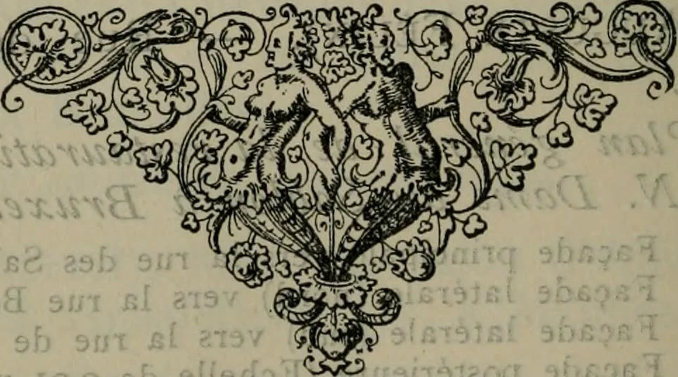 An illustration from Catalogue illustré officiel de la Section des beaux-arts de l'Exposition universelle d'Amsterdam, contenant environ 200 reproductions d'après les dessins originaux des artistes, 1883, leaf 63