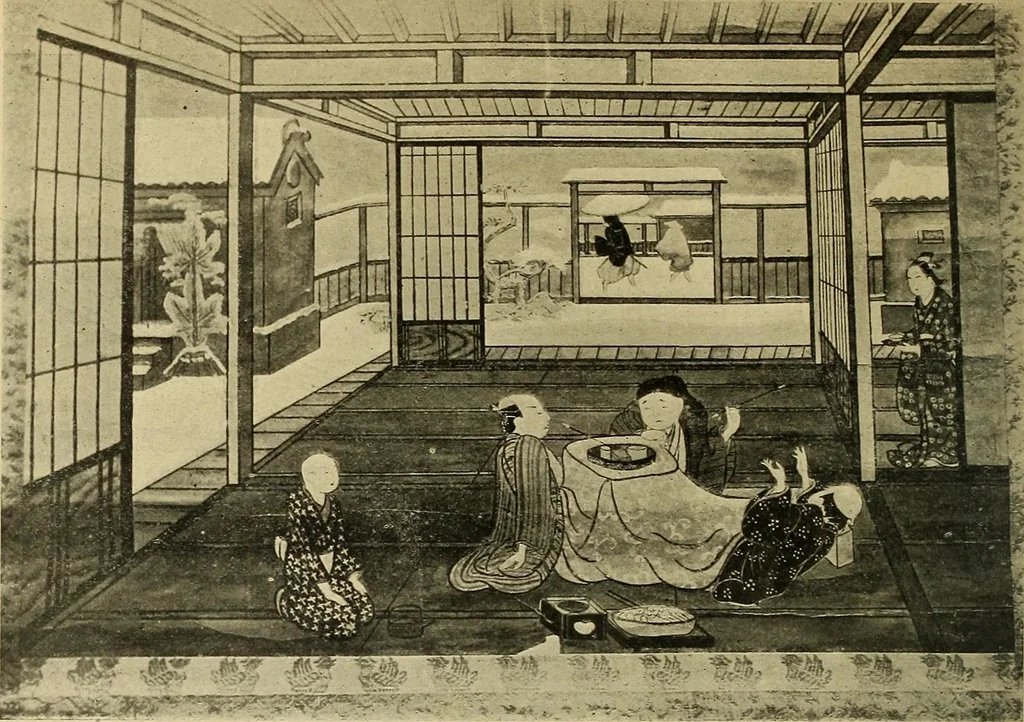 An illustration from Catalogue of Fukuba's collection of one hundred Ukiyoé paintings, 1911, leaf 49