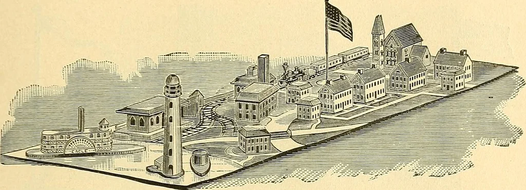 An illustration from Catalogue of games, sectional pictures, toys, puzzles, blocks and novelties, 1889, leaf 48