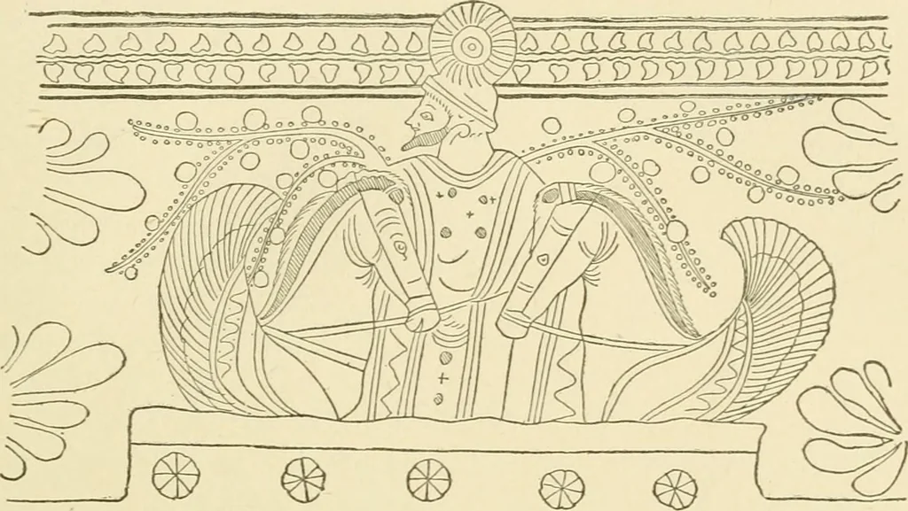 An illustration from Catalogue of Greek, Etruscan and Roman vases, 1893, leaf 142