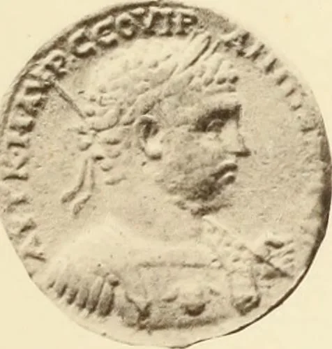 An illustration from Catalogue of Greek coins in the Hunterian collection, University of Glasgow, 1899, leaf 626