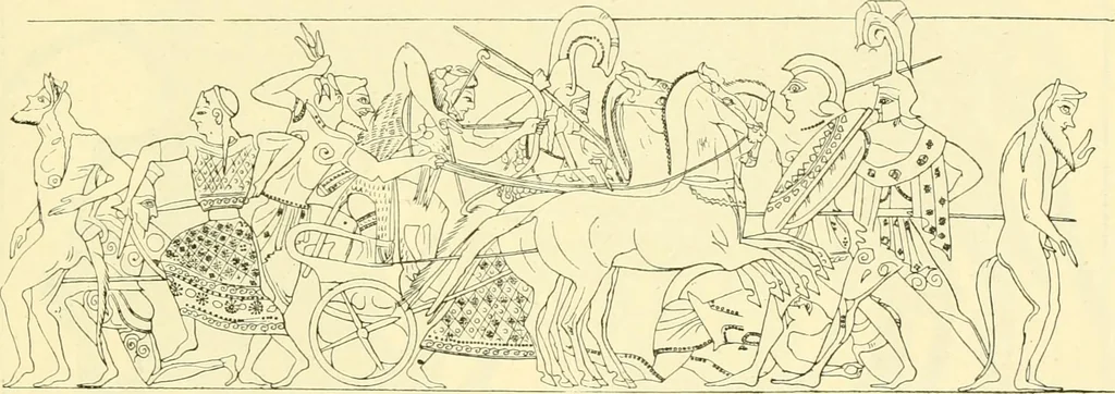 An illustration from A catalogue of the Greek and Etruscan vases in the British Museum, 1893, leaf 16