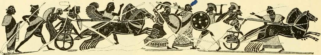 An illustration from A catalogue of the Greek and Etruscan vases in the British Museum, 1893, leaf 25