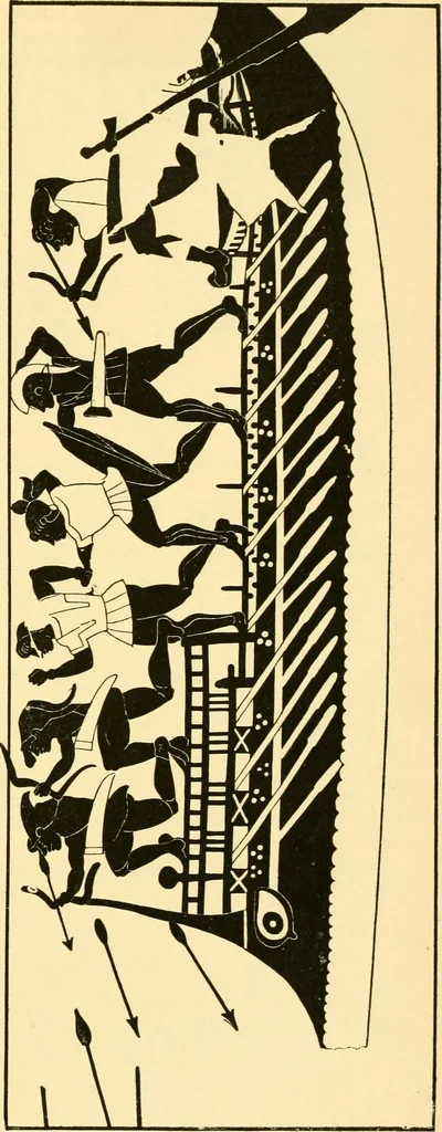 An illustration from A catalogue of the Greek and Etruscan vases in the British Museum, 1893, leaf 322