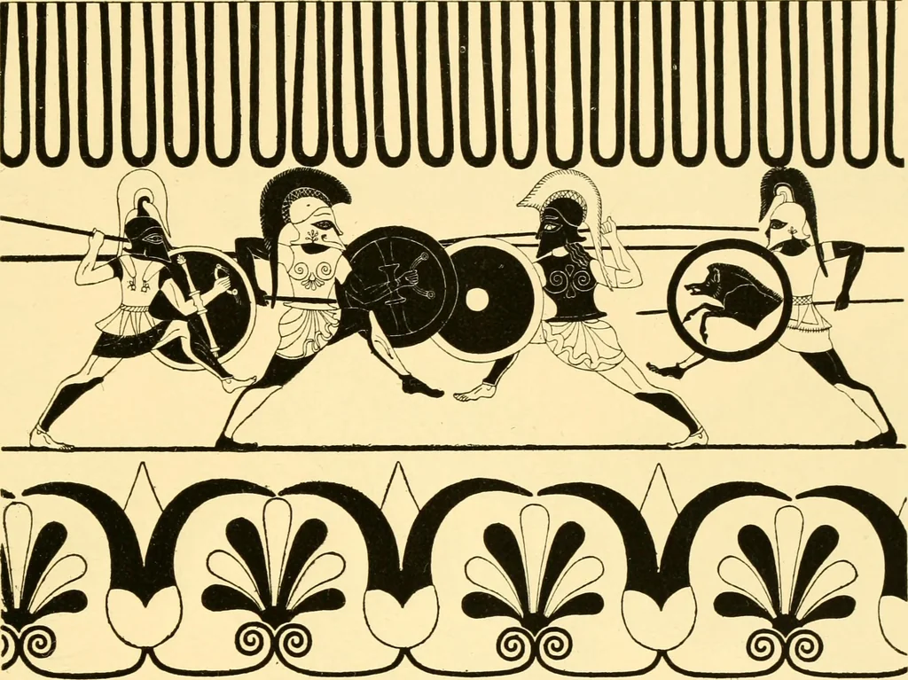 An illustration from A catalogue of the Greek and Etruscan vases in the British Museum, 1893, leaf 324