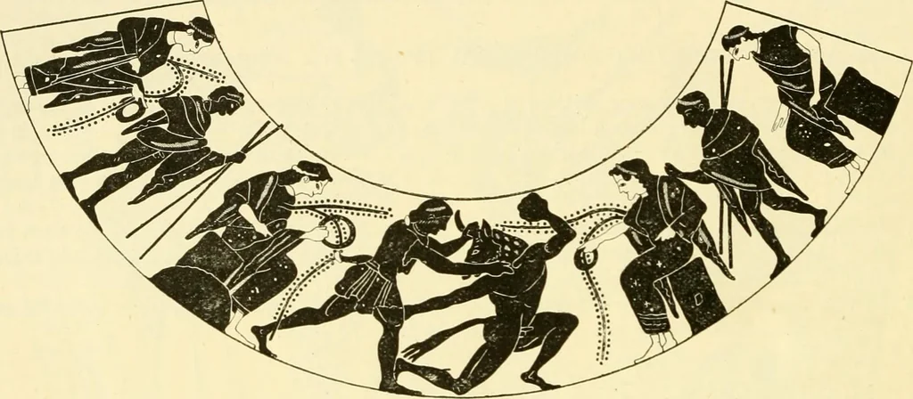 An illustration from A catalogue of the Greek and Etruscan vases in the British Museum, 1893, leaf 37