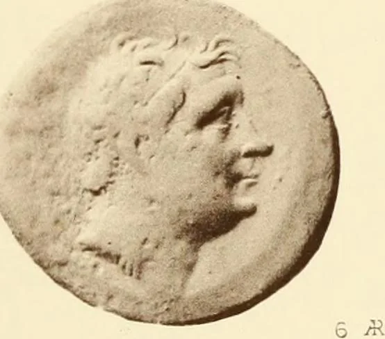 An illustration from Catalogue of Greek coins in the Hunterian collection, University of Glasgow, 1899, leaf 698