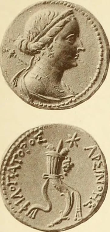An illustration from Catalogue of Greek coins in the Hunterian collection, University of Glasgow, 1899, leaf 856