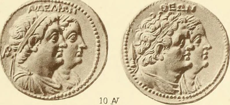 An illustration from Catalogue of Greek coins in the Hunterian collection, University of Glasgow, 1899, leaf 856