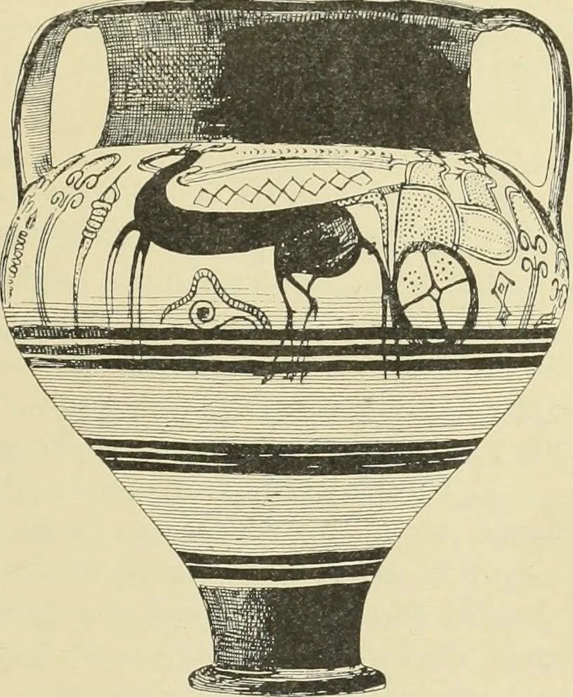 An illustration from Catalogue of the Greek and Etruscan vases in the British Museum, 1893, leaf 102