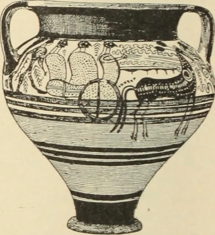 An illustration from Catalogue of the Greek and Etruscan vases in the British Museum, 1893, leaf 103