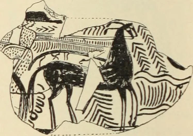 An illustration from Catalogue of the Greek and Etruscan vases in the British Museum, 1893, leaf 105