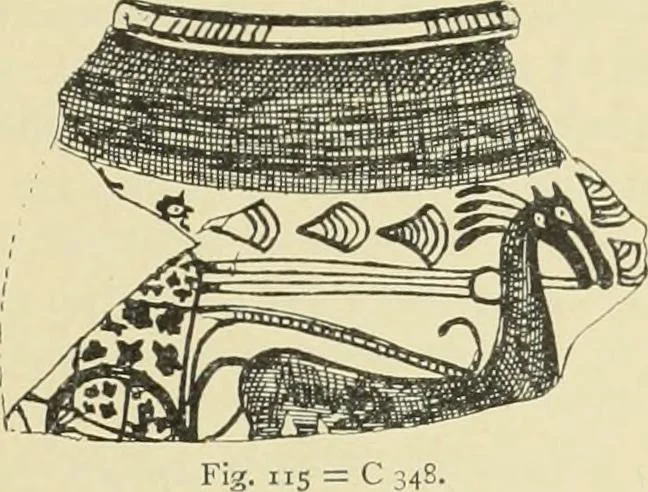 An illustration from Catalogue of the Greek and Etruscan vases in the British Museum, 1893, leaf 106