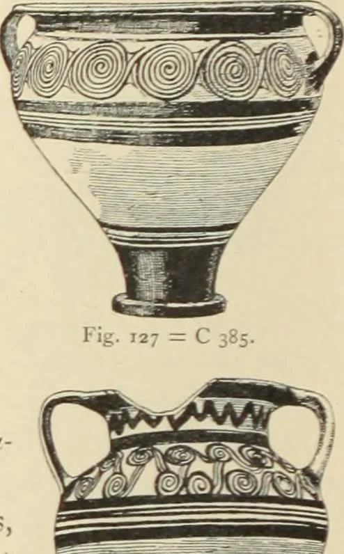 An illustration from Catalogue of the Greek and Etruscan vases in the British Museum, 1893, leaf 113