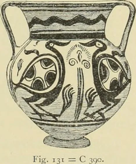 An illustration from Catalogue of the Greek and Etruscan vases in the British Museum, 1893, leaf 114