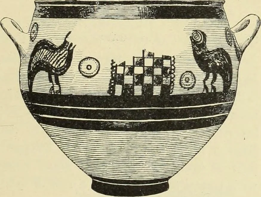 An illustration from Catalogue of the Greek and Etruscan vases in the British Museum, 1893, leaf 118