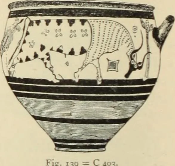 An illustration from Catalogue of the Greek and Etruscan vases in the British Museum, 1893, leaf 119