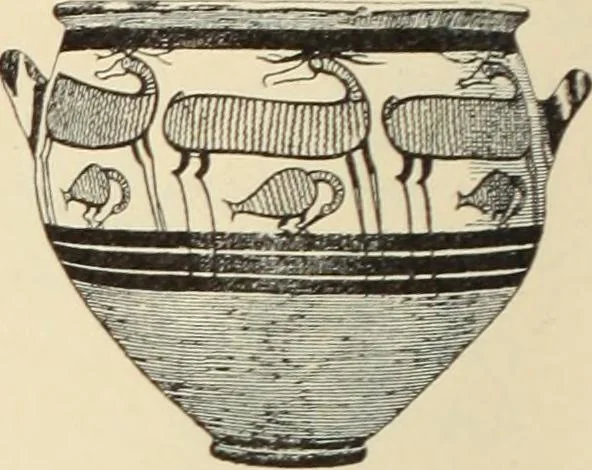 An illustration from Catalogue of the Greek and Etruscan vases in the British Museum, 1893, leaf 121
