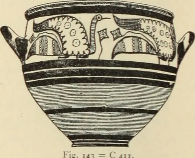 An illustration from Catalogue of the Greek and Etruscan vases in the British Museum, 1893, leaf 121