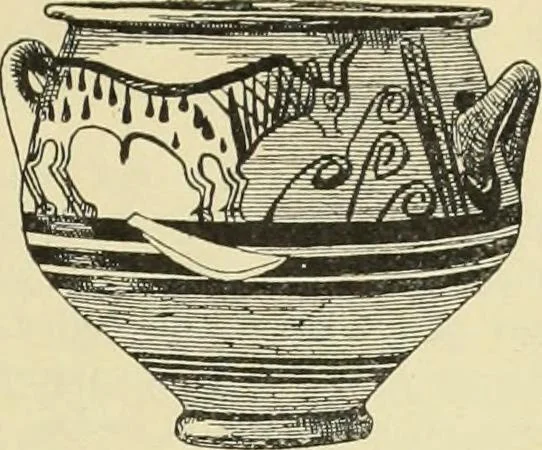 An illustration from Catalogue of the Greek and Etruscan vases in the British Museum, 1893, leaf 124