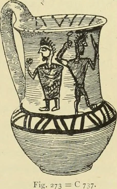 An illustration from Catalogue of the Greek and Etruscan vases in the British Museum, 1893, leaf 178