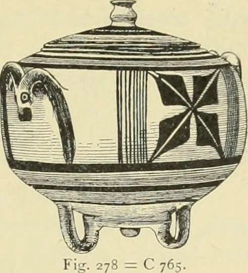 An illustration from Catalogue of the Greek and Etruscan vases in the British Museum, 1893, leaf 186