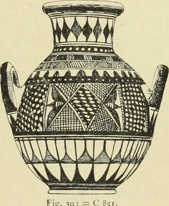 An illustration from Catalogue of the Greek and Etruscan vases in the British Museum, 1893, leaf 206