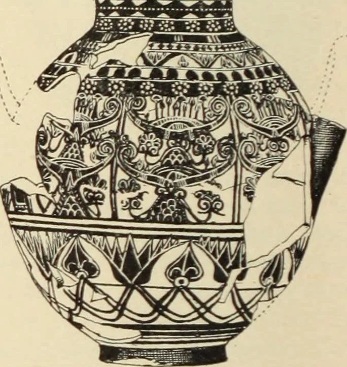An illustration from Catalogue of the Greek and Etruscan vases in the British Museum, 1893, leaf 207