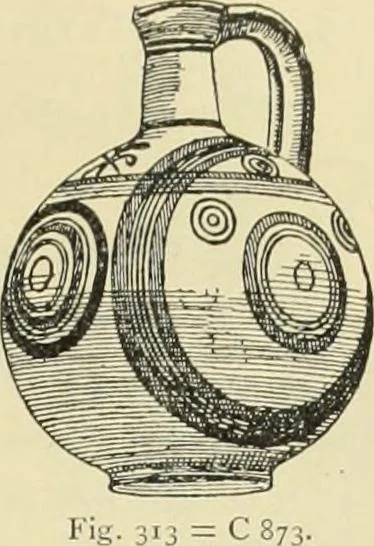An illustration from Catalogue of the Greek and Etruscan vases in the British Museum, 1893, leaf 214