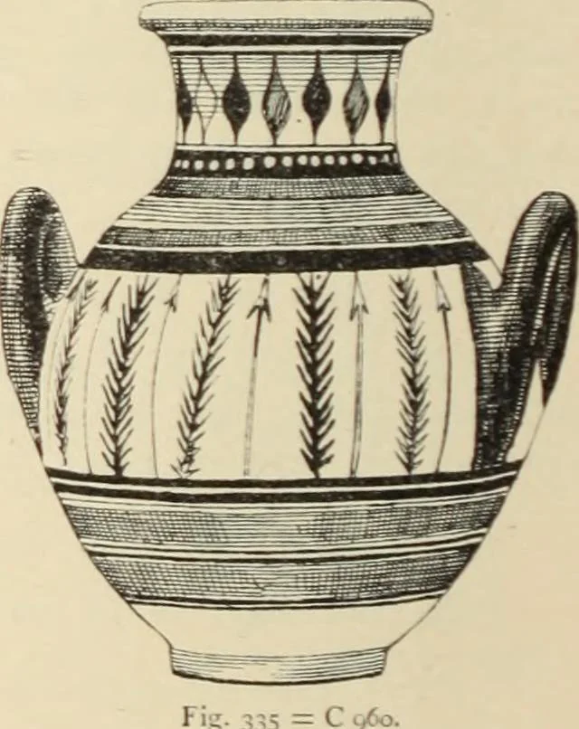 An illustration from Catalogue of the Greek and Etruscan vases in the British Museum, 1893, leaf 231