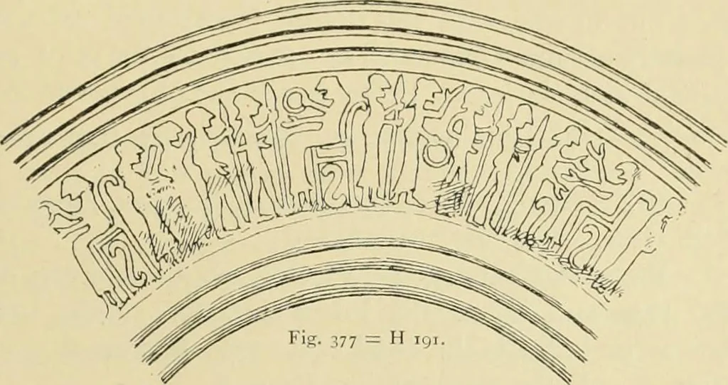 An illustration from Catalogue of the Greek and Etruscan vases in the British Museum, 1893, leaf 282