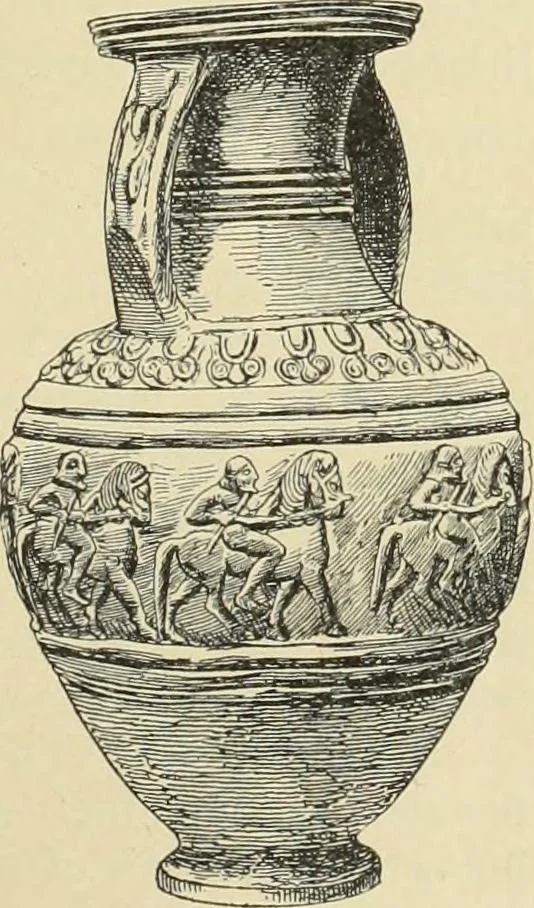 An illustration from Catalogue of the Greek and Etruscan vases in the British Museum, 1893, leaf 286