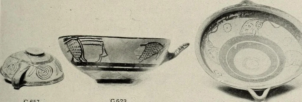 An illustration from Catalogue of the Greek and Etruscan vases in the British Museum, 1893, leaf 318