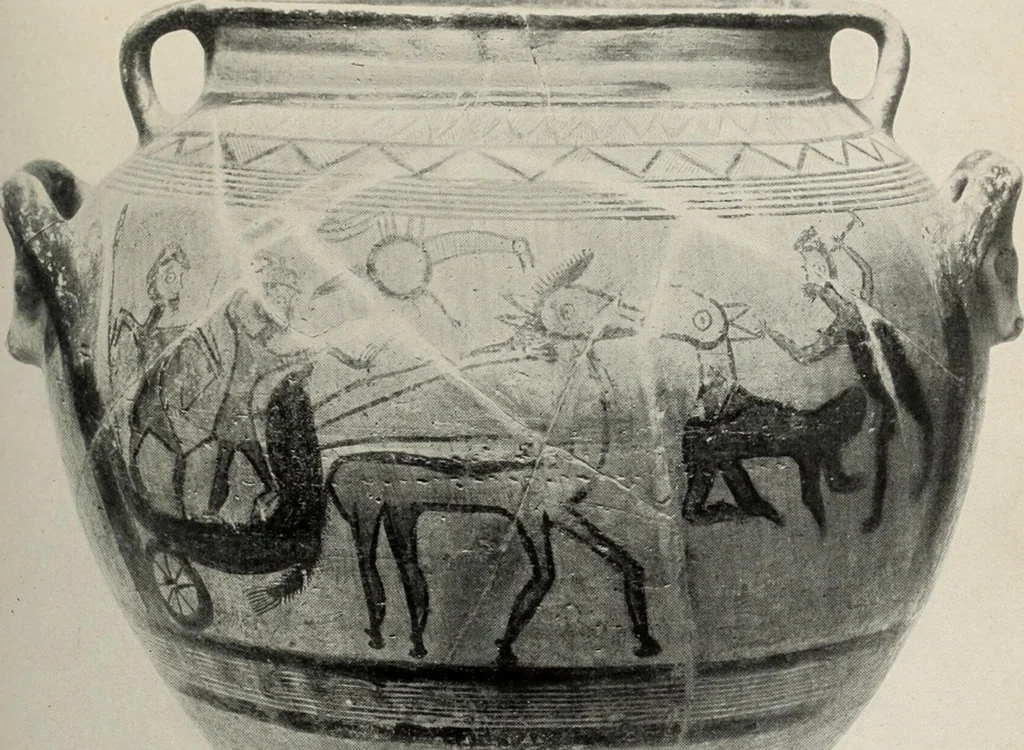 An illustration from Catalogue of the Greek and Etruscan vases in the British Museum, 1893, leaf 322