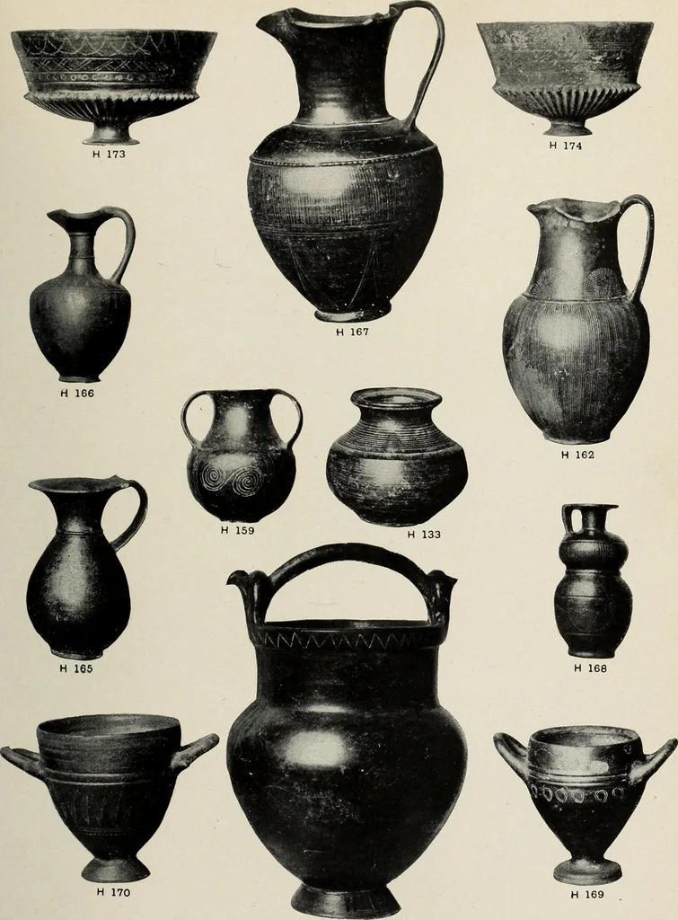 An illustration from Catalogue of the Greek and Etruscan vases in the British Museum, 1893, leaf 342