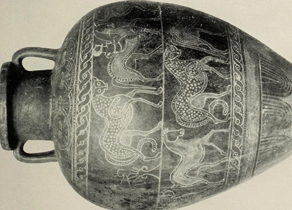 An illustration from Catalogue of the Greek and Etruscan vases in the British Museum, 1893, leaf 356