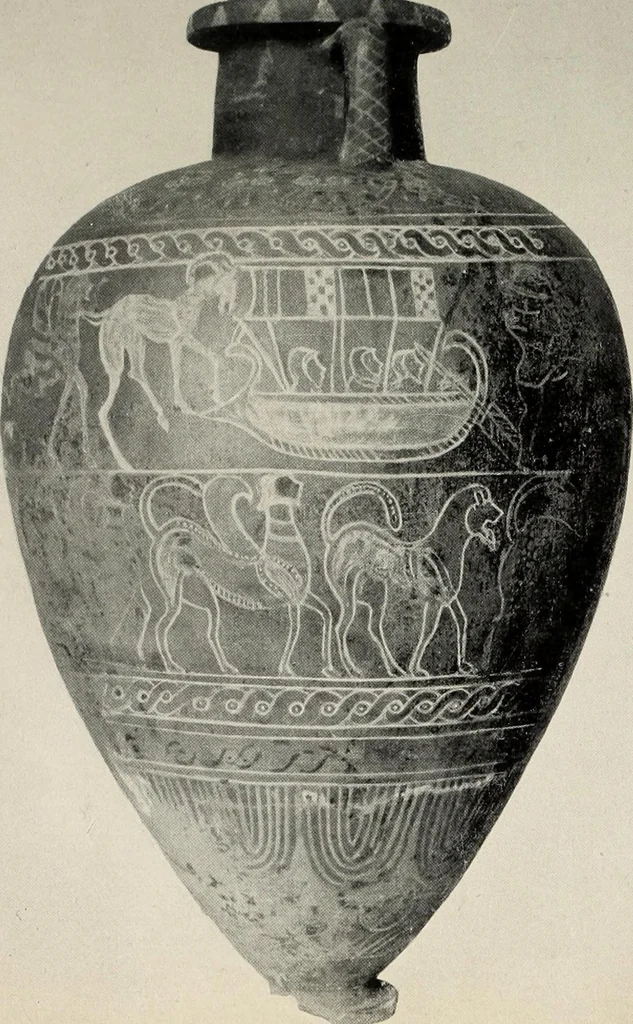An illustration from Catalogue of the Greek and Etruscan vases in the British Museum, 1893, leaf 358