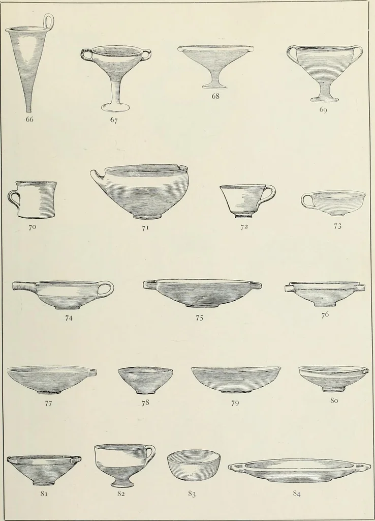 An illustration from Catalogue of the Greek and Etruscan vases in the British Museum, 1893, leaf 376