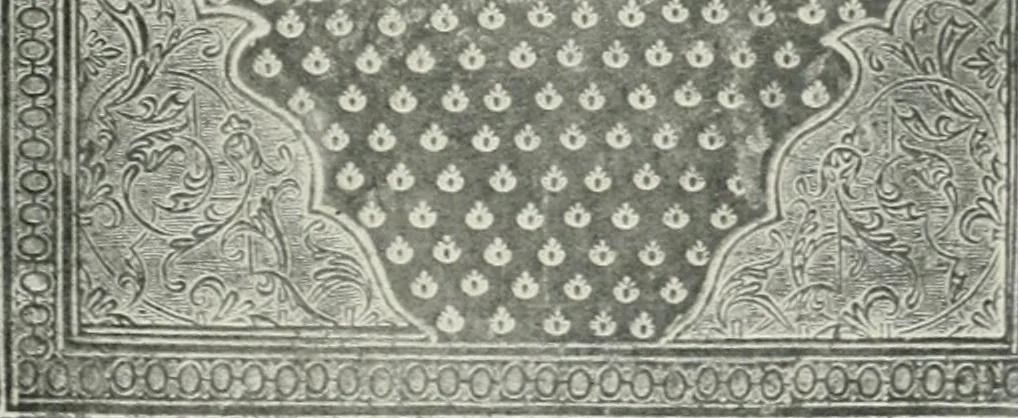 An illustration from Catalogue of an important library of rare and valuable books; incunabula typographica, mostly in original bindings; illustrated books of the XVIth and XVIIIth century; early Americana; Standard works on the fine arts; bibles and liturgical books; fine bindings; Judaica; early books on geography, etc., including Hypnerotomachia Poliphili, 1499; Schatzbehalter, 1491; Terentius, Venezia, 1497; Valturius, 1483; Dürers Hroswitha, Proportion a.o. Holbeins Dance of Death, 1538; The first Holbein Bible; Theuerdank, 1519; Monument du Costume; Janscha-Ziegler, Rheinansichten, etc, 1900, leaf 108