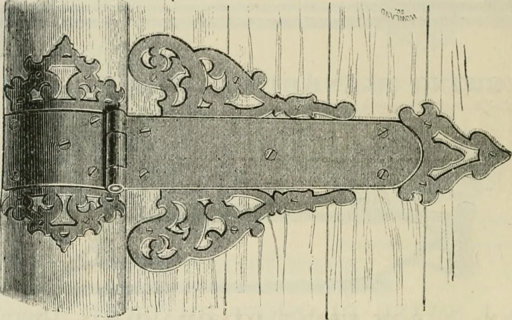 An illustration from Catalogue of improved and patented stable fittings and fixtures, brass, bronzed and nickel plated; poultry yard appliances, dog kennels, door and window guards, &c., &c., 1886, leaf 101