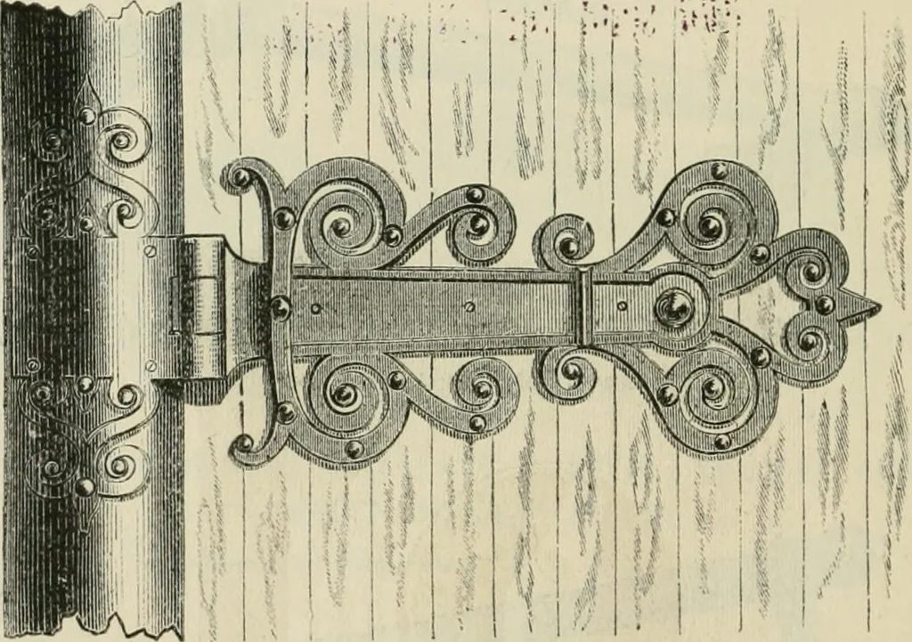 An illustration from Catalogue of improved and patented stable fittings and fixtures, brass, bronzed and nickel plated; poultry yard appliances, dog kennels, door and window guards, &c., &c., 1886, leaf 101