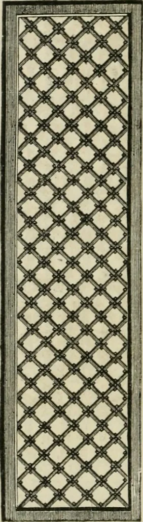 An illustration from Catalogue of improved and patented stable fittings and fixtures, brass, bronzed and nickel plated; poultry yard appliances, dog kennels, door and window guards, &c., &c., 1886, leaf 121